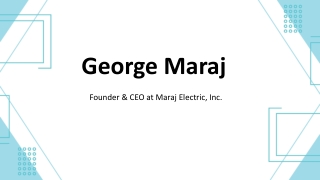 George Maraj - A Productivity Enhancer From New York