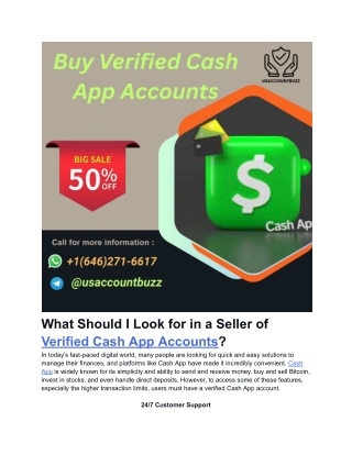 What Should I Look for in a Seller of Verified Cash App Accounts_