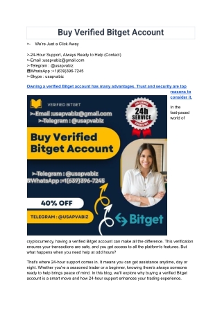 2k And How To by Verified Bitget Account (new or Old)2025