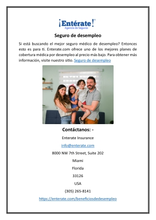 Seguro de desempleo