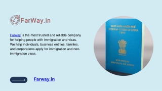 Farway - Trusted Immigration and Visa Assistance Services