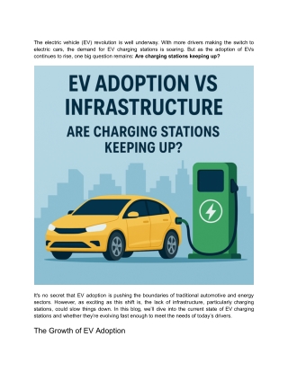 EV Adoption vs Infrastructure_ Are Charging Stations Keeping Up_