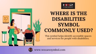 where is the disabilities symbol commonly used