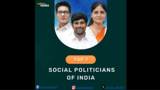 Top 7 Social Politicians of India - VotersVerdict.com