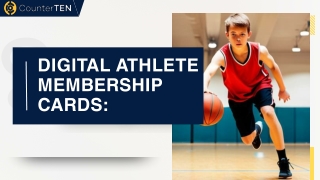 digital athlete membership cards