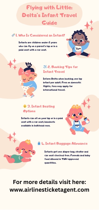 Flying with Little Delta’s Infant Travel Guide