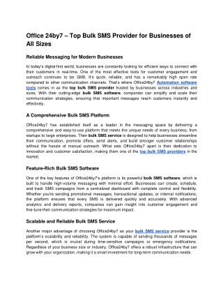 Office 24by7  Top Bulk SMS Provider for Businesses of All Sizes.docx  Google Docs