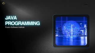 Java Programming (2)