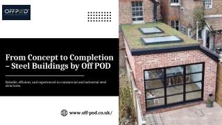 from concept to completion steel buildings