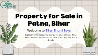 Property for Sale in Patna, Bihar