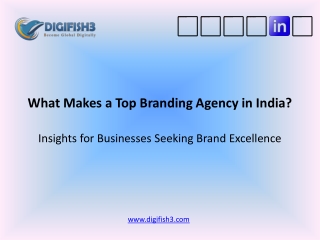 What Makes a Top Branding Agency in India? | Digifish3 Insights