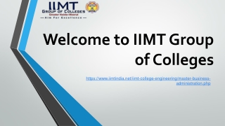 IIMT Group of Colleges – Among the Top MBA Colleges in Greater Noida