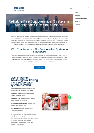 Essential Kitchen Fire Suppression System in Singapore for Safe Operations