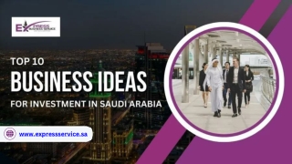 Top 10 Business Ideas For Investment In Saudi Arabia