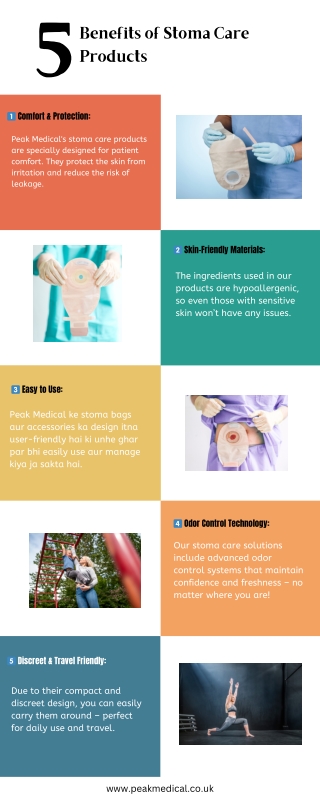 Five Benefits of Stoma Care Products