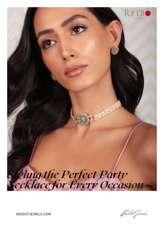 styling the perfect party necklace for every