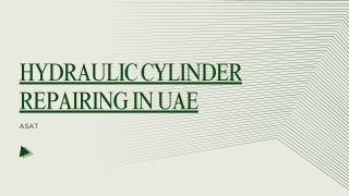 Hydraulic Cylinder Repairing in UAE