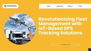 Revolutionizing Fleet Management with IoT-Based GPS Tracking Solutions