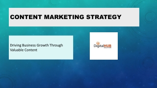 Content Marketing Strategy for digital marketing agency