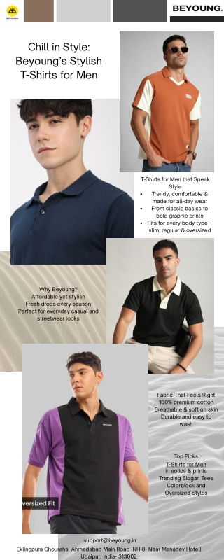 The Best T-Shirts for Men: Beyoung’s Fashion Essentials