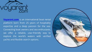 Rent a Sailboat for Your Next Trip