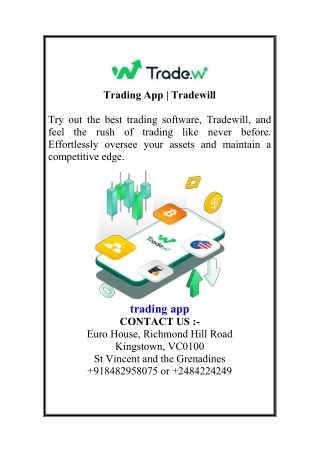 Trading App  Tradewill
