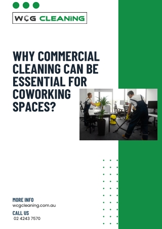 why commercial cleaning can be essential