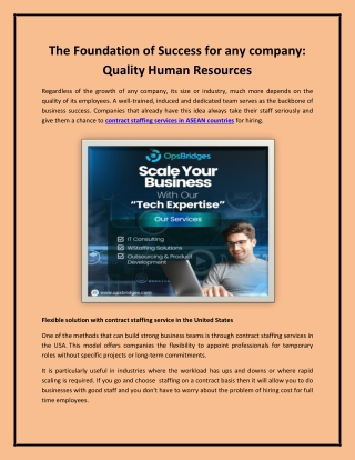 the foundation of success for any company quality