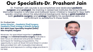 our specialists dr prashant jain