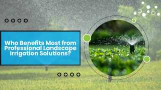 Advanced Watering Systems for Healthy Lawns