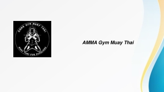 Muay Thai Fitness Training | Ammagymmuaythai.com.au