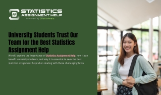 Australia9s Best Statistics Assignment Help Service for Students