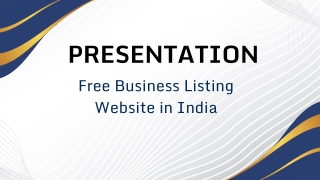 Free Business Listing Website in India