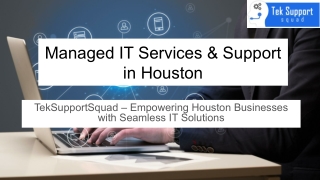 managed it services support in houston