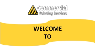 Commercial Industrial Painting Services