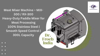 meat mixer machine mix 300 rx 300 heavy duty