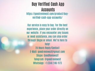 Buy Verified Cash App Accounts