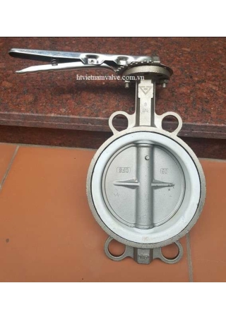 Van bướm inox tay gạt - htvietnamvalve