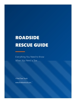 roadside rescue guide