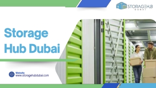 Storage Dubai