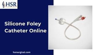 Silicone Foley Catheter Online