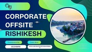 Corporate Offsite Venues in Rishikesh | Corporate Team Outing Places