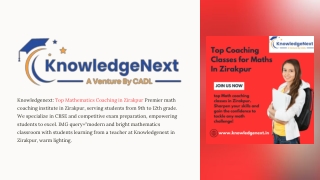 Knowledgenext-Top-Mathematics-Coaching-in-Zirakpur-Premier-math-coaching-institute-in-Zirakpur-servi