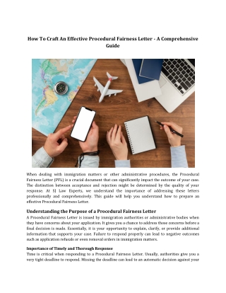 how to craft an effective procedural fairness