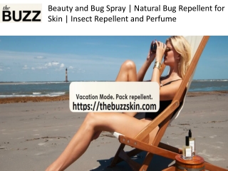 beauty and bug spray natural bug repellent