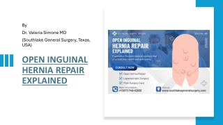 Open Inguinal Hernia Repair Explained