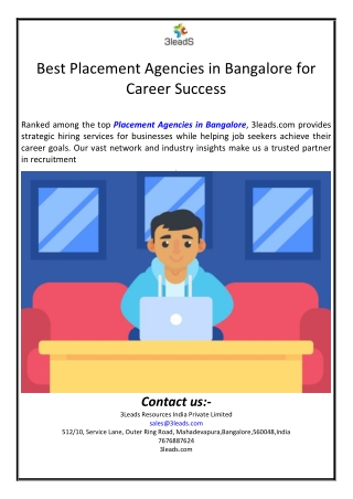 Best Placement Agencies in Bangalore for Career Success