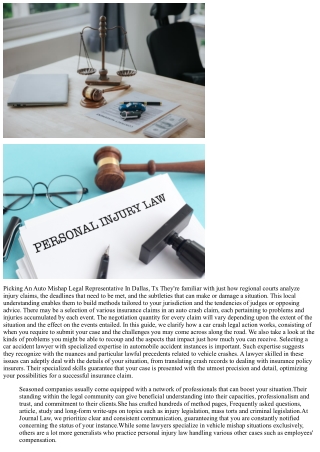 Do You Truly Need An Attorney After A Car Crash? Heres The Reality