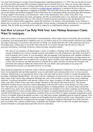 Just How Auto Accident Lawyers Assist In Browsing Personal Injury Claims