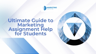 Ultimate Guide to Marketing Assignment Help for Students
